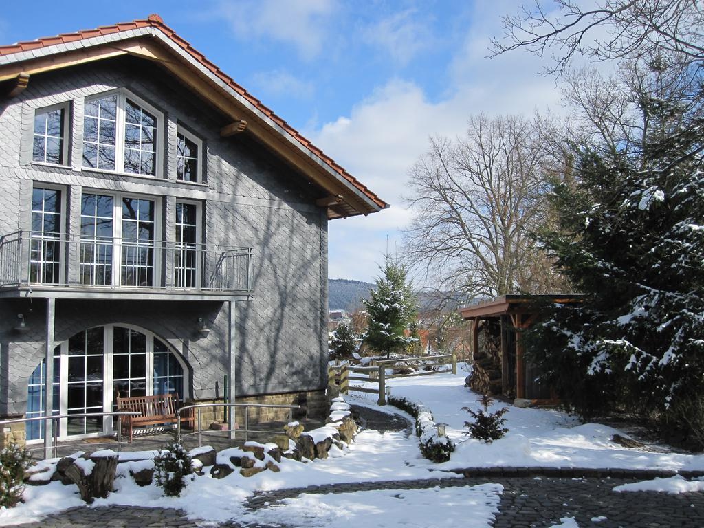 Urlaubspension 'Hohes Rott' Und Apartmenthaus Heiligenstadt Exterior foto